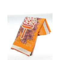 ราคา HERMES Scarf Men's Orange Cashmere Patterned all over Direct from Japan Secondhand (29604425232)