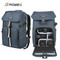 ราคา [จัดส่งด่วนพร้อมสต็อก] เยอรมนี Prowell กระเป๋ากล้อง SLR กระเป๋ากล้องกระเป๋าเป้สะพายหลัง Canon Nikon Cache ด้านข้างเปิดมัลติฟังก์ชั่น (47750360679)