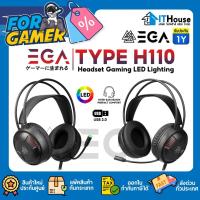 ราคา EGA LITE TYPE H110 หูฟังเกมมิ่ง Gaming Headset ไฟLED ในตัว มีไมค์ในตัว/ลดเสียงรบกวน/เชื่อมต่อแบบสาย USB 2.0 (28569899247)