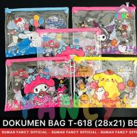 ราคา แฟ้มซิปโปร่งใสสีสันสดใสตัวอักษรแฟนซี / แฟ้มกระเป๋า A4 T518/ A5 7517/8517 / B5 T618 FANCY / แฟ้มซิปโปร่งใสสาวน่ารัก / Bunny Motif / SNR การ์ตูนซีรีส์ไม่ซ้ําน่ารัก (50401134939)