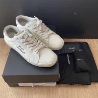 ราคา YSL Saint Laurent Sneaker รองเท้าผ้าใบ อุปกรณ์ครบ (20734457063)
