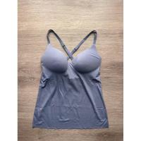 ราคา Uniqlo AIRism Seamless Bra สีฟ้า ไซส์ S คัพ 34“ (25336225219)