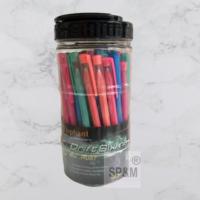 ราคา ปากกา Drift Sixma ตราช้าง น้ำเงิน 50ด้าม/กระปุก (ด้ามคละสี) (5613088738)