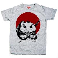 ราคา เสื้อยืด แขนสั้น แชปเตอร์วัน คาแรคเตอร์ ลาย แฮมสเตอร์ซามูไร ผ้านิ่ม / Samurai Hamster Chapter One Character Soft T-Shirt (8084600099)