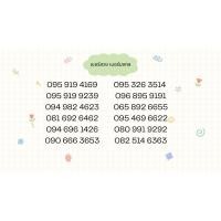 ราคา ซิมเบอร์สวยเบอร์มงคลคัดเกรด XXYY ระบบเติมเงิน (42161890533)