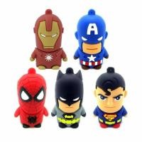 ราคา Marvel Series USB2.0 การ์ตูน Captain Batman Spider Man Superman Iron Man แฟลชไดรฟ์ความเร็วสูงไดรฟ์ USB 1GB 2GB 4GB 8GB 16GB 32GB 64GB 128GB (27229122553)