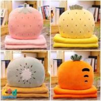 ราคา หมอนผ้าห่มผลไม้​ หมอนผ้าห่มนาโน​ พร้อมส่ง (6810435343)