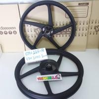 ราคา ล้อแม็ก WAVE125R / WAVE100s 2005 สีดำ 1.40x17 ล้อแม็กขอบ17 **5ก้านเดิม** WAVE125R (4887720719)