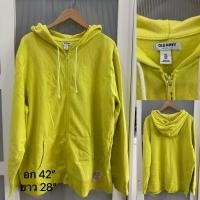 ราคา Sweater OLD NAVY เสื้อฮู้ด เสื้อกันหนาว มีกระเป๋าหน้า แขนยาว สีตอง (25440452899)