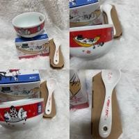 ราคา ชาม+ช้อน SET 2 ชิ้น Moomin x KFC ขอบแท้ Japan (9774077708)