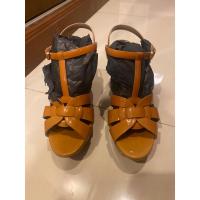 ราคา ส่งต่อ YSL สีครีมเข้ม สูง 3 นิ้ว size 39 (23473068546)