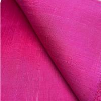 ราคา ผ้าไหมแท้ 100% สีกุหลาบ ไหมหัวทอ4เส้นเนื้อหนา รหัส P4483ผ้าไหมสุรินทร์ (28028780298)