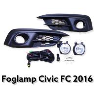 ราคา ไฟตัดหมอก civic fc 2016 2017 สปอร์ตไลท์ ฮอนด้า ซีวิค foglamp honda civic fc (11963316948)