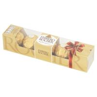 ราคา ยอดนิยม!! เฟอเรโร รอชเชอร์ ช็อกโกแลตนมผสมเกล็ดเฮเซลนัทสอดไส้ครีมและเฮเซลนัท 62.5กรัม Ferrero Rocher Crisp Hazelnut and (8475019805)