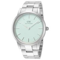 ราคา นาฬิกา DANIEL WELLINGTON WOMEN'S DW00100538 QUARTZ ICONIC GREEN DIAL STAINLESS STEEL WATCH 32 MM พร้อมกล่อง (ใหม่) (26655463460)
