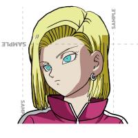 ราคา หมายเลข18 สติกเกอร์ 2 แผ่น Anime Stickers การ์ตูนญี่ปุ่นสติ๊กเกอร์ ดราก้อนบอลซูเปอร์ อนิเมะ การ์ตูน ดราก้อนบอล (23440356404)