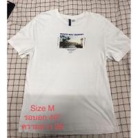 ราคา เสื้อยืด H&M สภาพสวยๆมือสอง (5954526139)