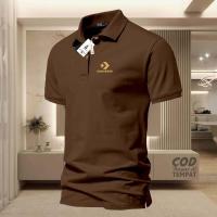 ราคา เสื้อยืด POLO collar ข้อความโลโก้ซ้าย Converse Gold Adult Collar Shirt / Wangki Mens Polo Unisex Shirt (28918399905)