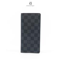 ราคา L V BRAZZA WALLET LONG GRAPHITE DAMIER CANVAS SHW (27027900318)