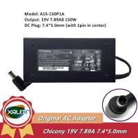 ราคา ของแท้ Chicony A15-150P1A 150W 19V 7.89A 7A150A015L AC Adapter Charger สําหรับ MSI GL73 9RC/GTX1050 แล็ปท็อปแหล่งจ่ายไฟ 7.4*5.0 มม. (44417396496)