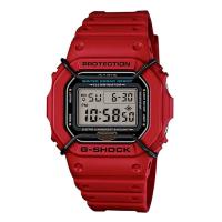 ราคา Casio G-Shock นาฬิกาข้อมือผู้ชาย สายเรซิ่น รุ่น DW-5600P-4 - สีแดง (339663303)