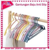 ราคา กันตุน เช่น ครึ่งวงกลมไม้แขวนเสื้อพลาสติกน่ารักสีพาสเทลไม้แขวนเสื้อปรับไม้แขวนเสื้อกันลื่นราวตากผ้ากางเกง (41454692875)