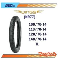 ราคา ยางนอก IRC WING NR77 TL ขอบ 14,12 *ไม่ต้องใช้ยางใน* (29507907701)
