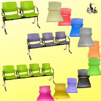 ราคา เก้าอี้แถว 3- 4 ที่นั่งสีเขียวมีท้าวแขน (เลือกสีได้) (3501682706)