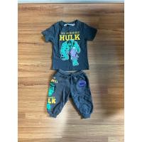 ราคา ชุดเซ็ทเสื้อกางเกง Zara ของแท้ ลาย The Hulk เสื้อไซส์ 18-24 (92) กางเกงไซส์ 12-18 (86) (28251961407)