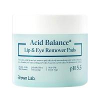 ราคา BROWN LAB ACID BALANCE LIP & EYE REMOVER PADS 70P พร้อมส่งจ้า (3659641433)