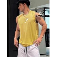 ราคา เสื้อกั๊กออกกําลังกายสําหรับผู้ชายฤดูร้อนแขนกุดตาข่ายเสื้อยืดกีฬาแห้งเร็วพิมพ์กล้ามเนื้อฉลาม (43467330236)