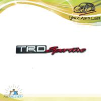 ราคา โลโก้ Logo TRD Sportivo สี Chrome Red All Toyota 2, 4 ประตู ปี2000 - 2018 (9616801689)