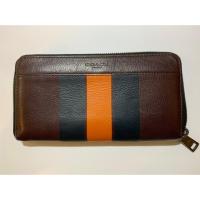 ราคา มือสองของแท้ สภาพ 90% COACH 58109 แฟชั่นลำลองสำหรับบุรุษกระเป๋าสตางค์หนังยาว (6521852246)