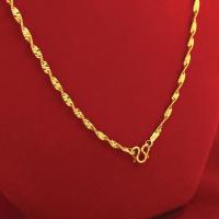 ราคา สร้อยคอทองลายดิสโก้ ความยาว 18 นิ้ว เทียบเท่าน้ำหนัก 2 สลึง ทำจากทองเหลือง (23071760561)