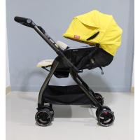 ราคา รถเข็นเด็กมือสอง aprica optia สีเหลือง (7381237424)