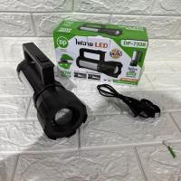ราคา ไฟฉายสปอร์ตไลท์ รุ่น DP-7338 ไฟฉายแบบพกพา ไฟฉาย LED ไฟฉายแรงสูง ไฟฉายขนาดใหญ่ (29425409071)