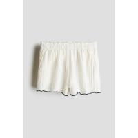 ราคา H&M(เอชแอนด์เอ็ม) กางเกงขาสั้น jersey ผ้าพันกันเป็นคลื่น เด็กผู้หญิง 1266980_2 (27174727442)