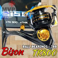ราคา รอกสปิน Bison TK800 1BB #ตกสปิ๋ว #ตกกุ้ง #ปลาขนาดเล็ก (28105110518)