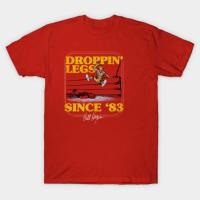 ราคา เสื้อยืด Vintage Hulk Hogan Droppin Legs Since 83 T-Shirt แท้ Cotton 100% ต้านทานรอยยับ วินเทจ (41417235402)