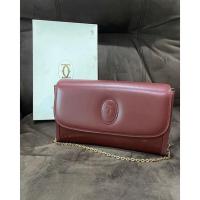 ราคา Cartier chain shoulder bag คาร์เทียร์ ของแท้ กระเป๋ามือสอง แบรนด์เนม สายโซ่ ขึ้นไหล่ (17882557707)