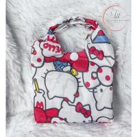 ราคา กระเป๋าช้อปปิ้ง ลดโลกร้อน กระเป๋าผ้าพับได้ ลายการ์ตูน เนื้อหนา ขนาดพกพา (22213021055)