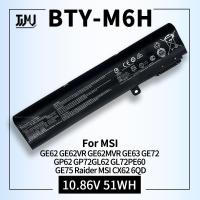 ราคา BTY-M6H Laptop Battery for MSI GE62VR GE63 GE63VR GE72VR GE73 GE73VR GE75 PE60 GL62 GL7G P62MVR GP72 GL62M GP72MVR GL62V (27080858203)