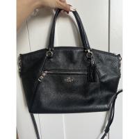 ราคา ***Authentic*** COACH 79997 PRAIRIE SATCHEL IN PEBBLE LEATHER สีดำ (13675513714)