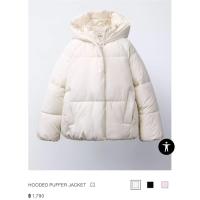 ราคา zara kids hooded puffer jacket 2023 used once อุ่นได้ติดลบ (40726312848)