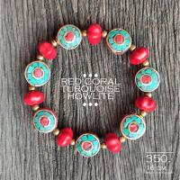 ราคา กำไลหินเนปาลนำเข้าแท้ หินนำโชค (23330003055)