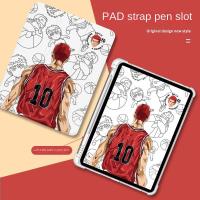 ราคา เคสป้องกันแท็บเล็ต Ipad Pro 11/gen5/gen6 9.7 Air4/Air5 10.9 Gen7/gen8/gen9 10.2 Pro11 2018/2020 /gen 10 2022/ Pro 12.9 2021 ช่องเสียบปากกาAnti Drop Slam DunkเคสIPad (43725220392)