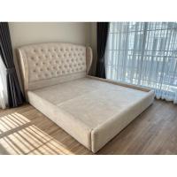 ราคา เตียงนอนรุ่นหลุยส์หูช้างฐานเตียงงานหลุม (24928628852)