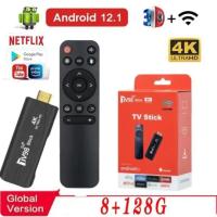 ราคา 2025 TV Stick TV98 5G WIFI 4K สมาร์ททีวี Stick TV BOX Android 12.1 8gb+128gb TV Stick ปลดล็อค Netflix/Youtube Mini TV Box (40512618036)