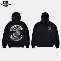 ราคา ทุกวัน - เสื้อแจ็คเก็ตมีฮู้ดผ้าฟลีซแคลิฟอร์เนีย Son Of Anarchy (27078994199)
