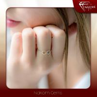 ราคา นคร เจมส์ แหวนเพชรแท้ ทองคำแท้14K(ทอง58.5%)แหวนเพชรอินฟินิตี้ ขายได้ จำนำได้ พร้อมใบรับประกันสินค้า(มีของแถม) (8194697000)